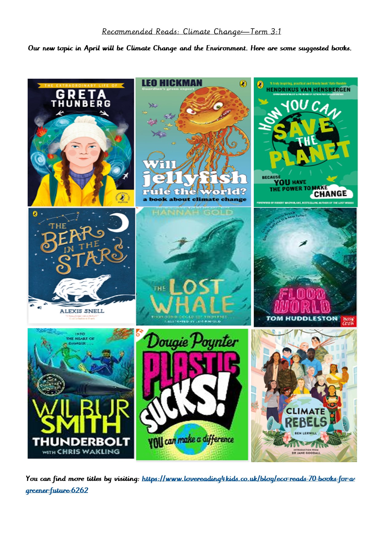 Term 3 1 Recommended Reads Y6