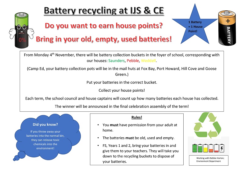 Battery recycling FB page poster 1